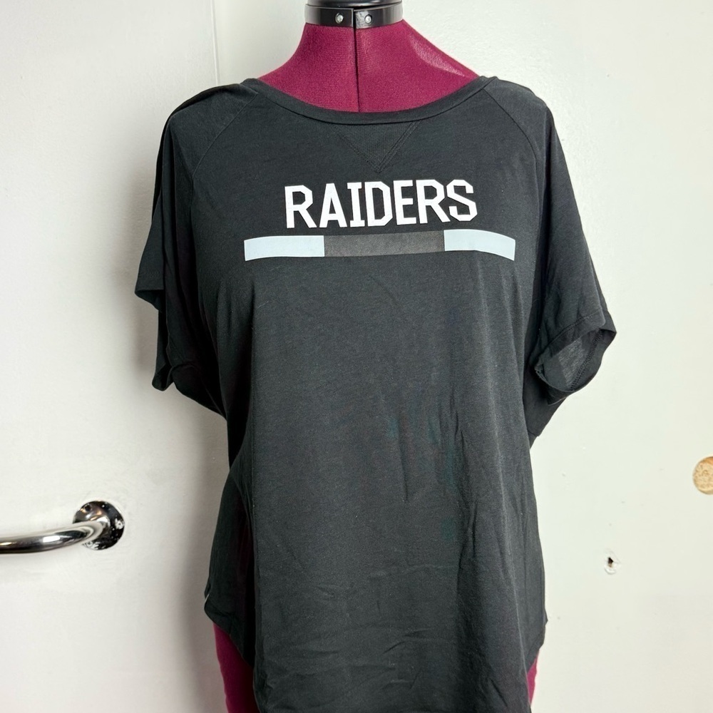 Nike Black Raiders T-Shirt - Picture 1 of 6